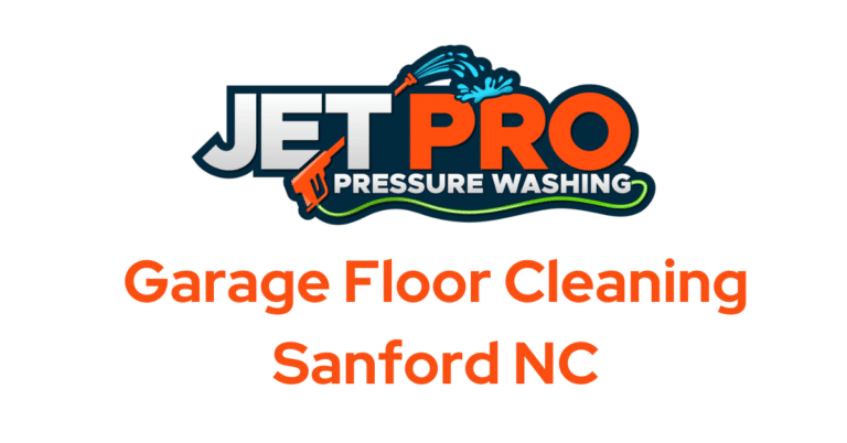 Garage floor cleaning company in Sanford