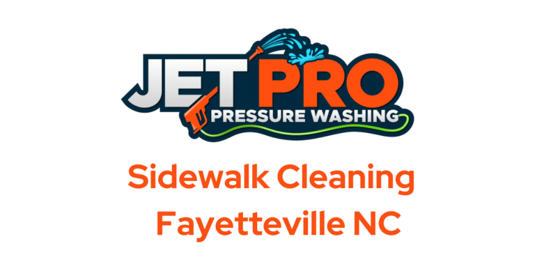 Sidewalk cleaning company in Fayetteville